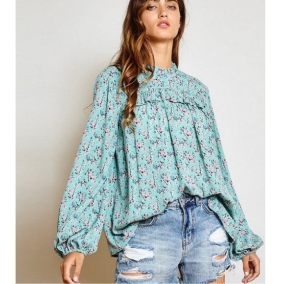 KismetsKloset Tops - LAST ONE ☝️ The FIONA Floral Babydoll
